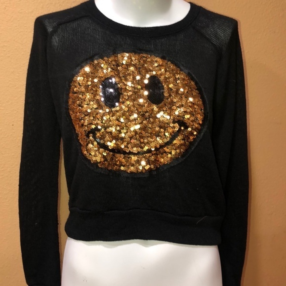 Happy face sweater - Picture 2 of 3